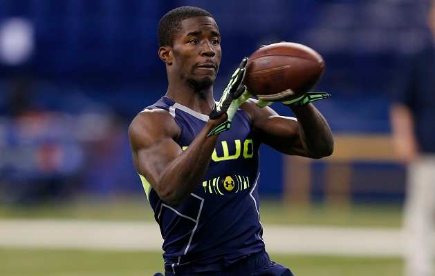 John Brown at the 2014 NFL Combine